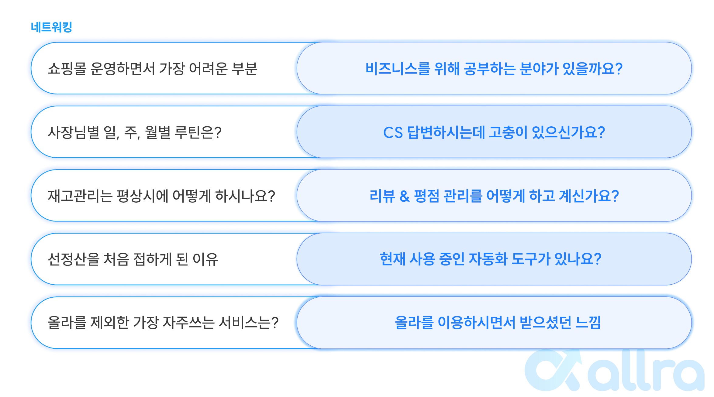 올톡 모임 주제